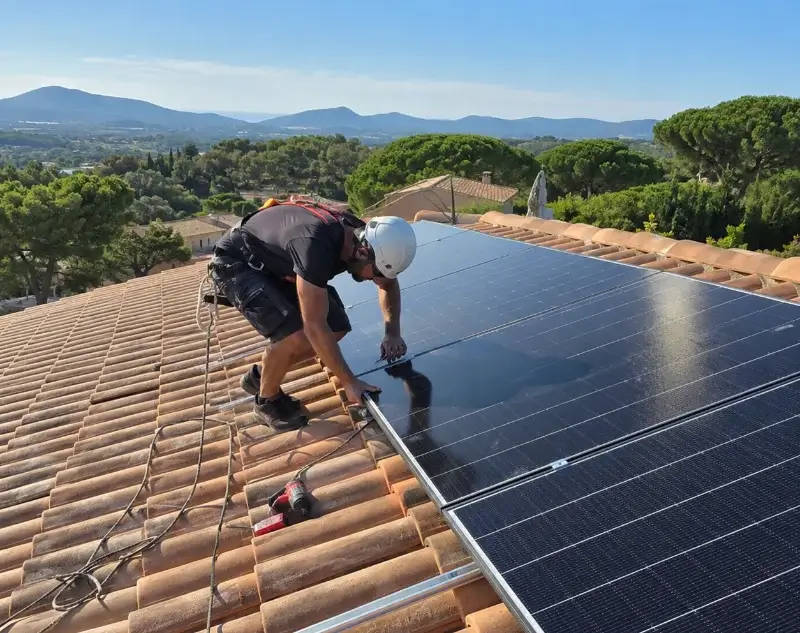 Installateur panneaux solaires Suze — pose photovoltaïque sur toiture
